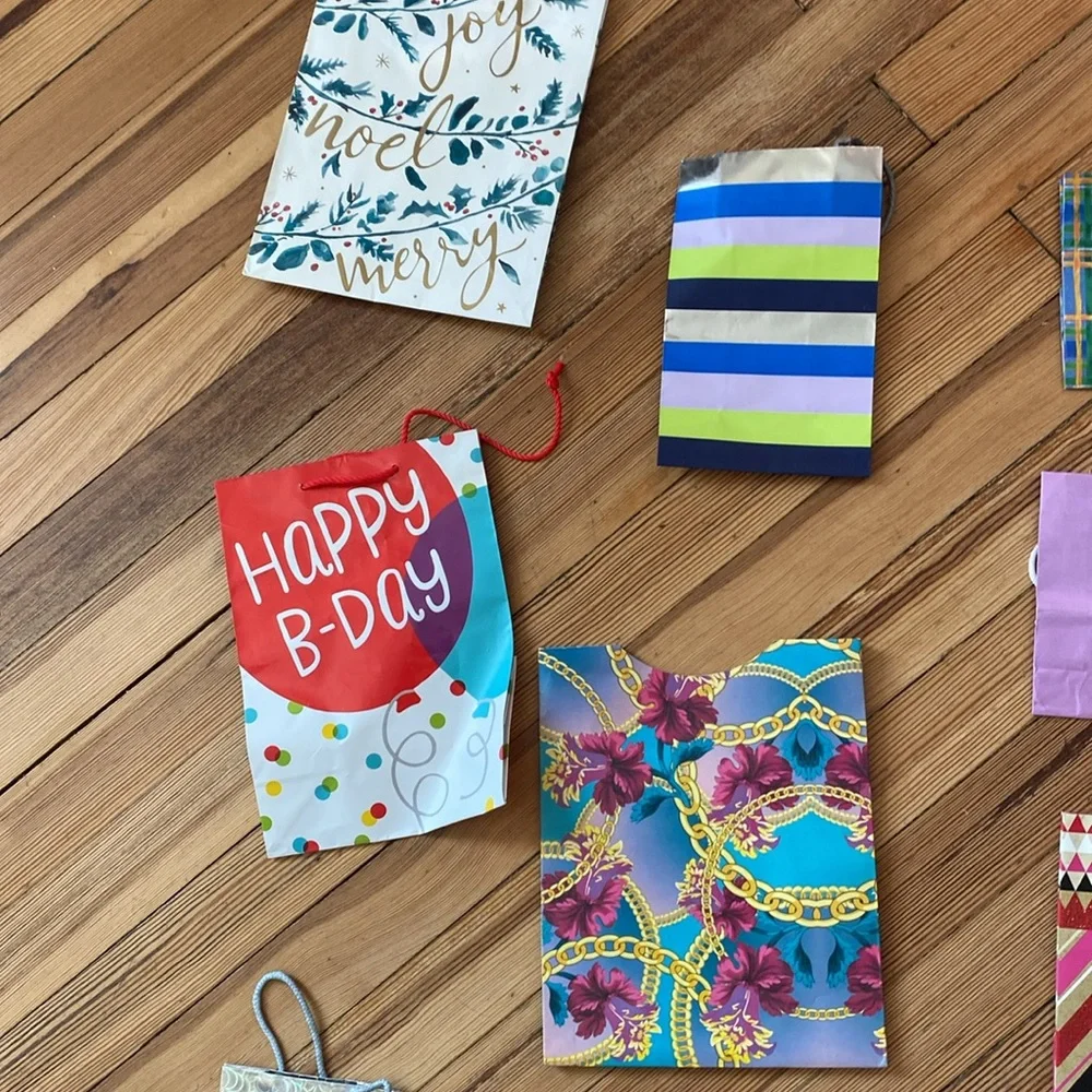 Assortment of gift bags